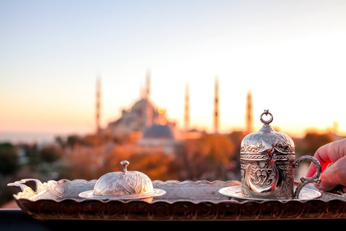 Elegant travel lifestyle